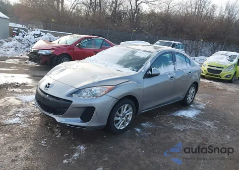 2012 Mazda Mazda3 I Touring from USA, damaged, VIN JM1BL1V82C1607763